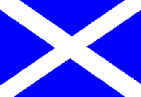 FLAG OF SCOTLAND